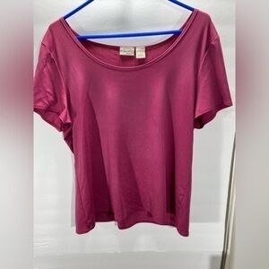 KIM ROGERS WOMENS SHORT SLEEVE T-SHIRT SIZE L